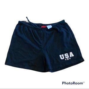 Sz L Sonoma black USA workout shorts